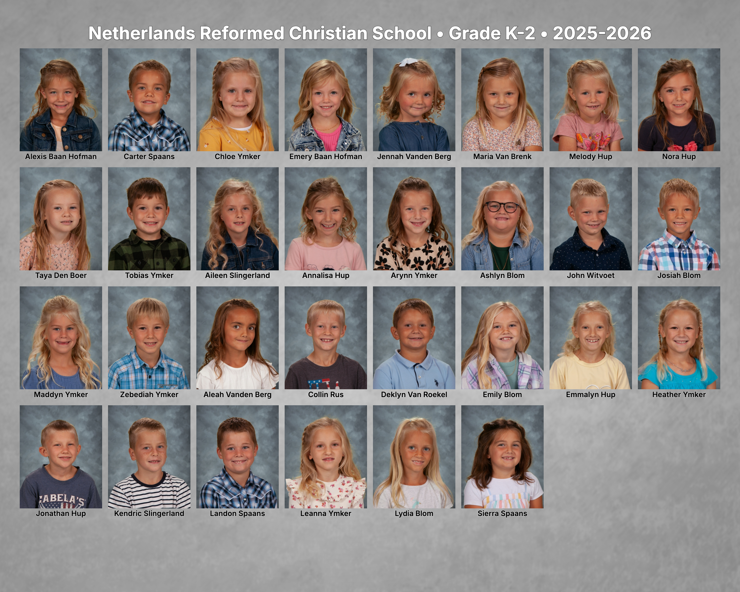 Composite example — gray background, top title